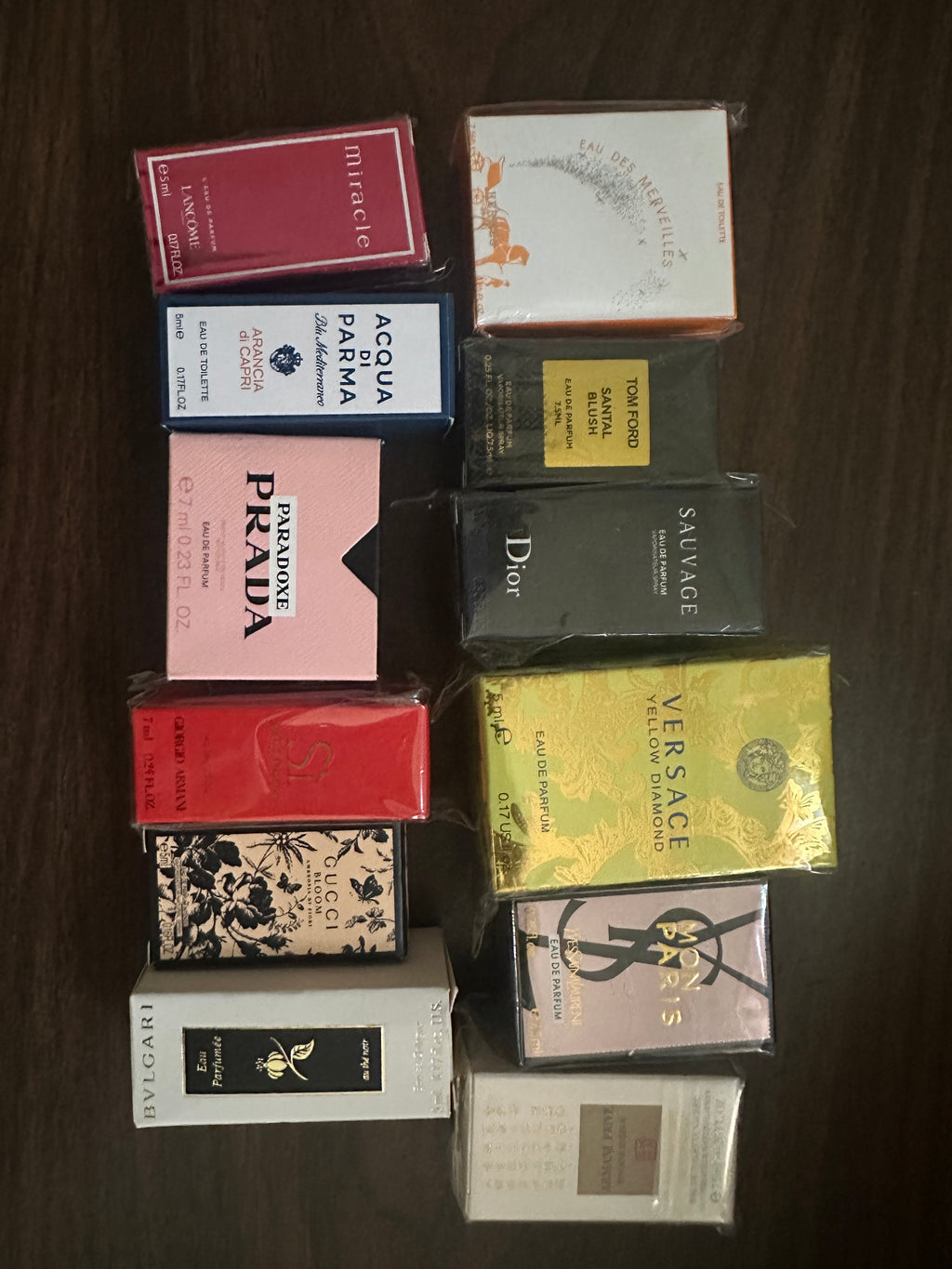Luxury Mini Perfume Bundle – Designer Fragrance Set (Multiple Brands)