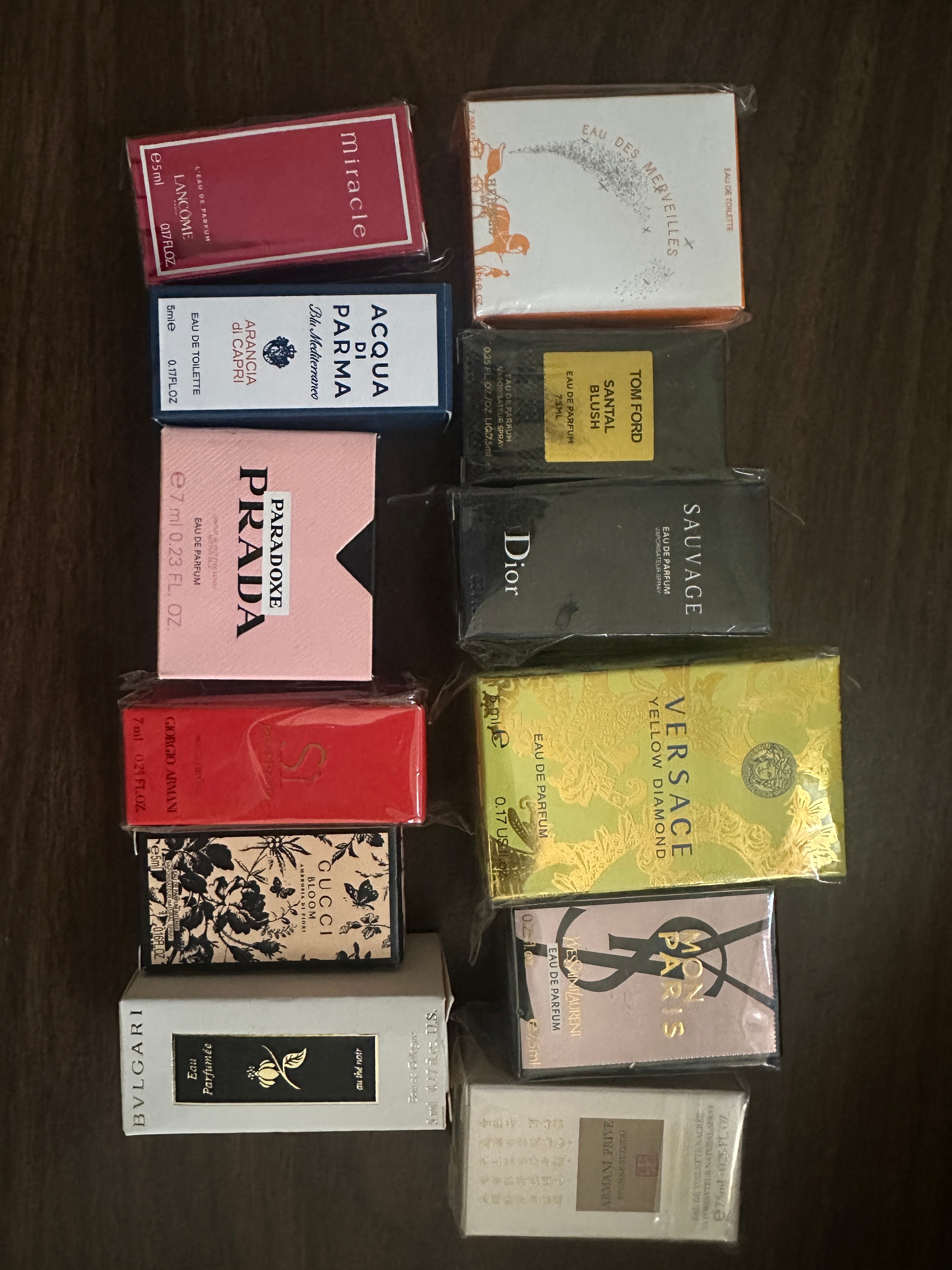 Luxury Mini Perfume Bundle – Designer Fragrance Set (Multiple Brands)